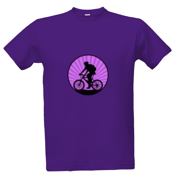 Tričko s potlačou Cyklista