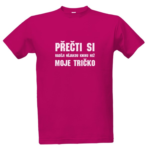 Tričko s potlačou Přečti si