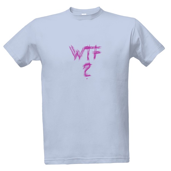 Tričko s potiskem wtf